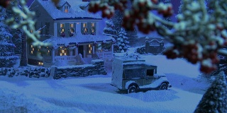 圣诞雪景-乡村客栈