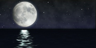 海边的月光