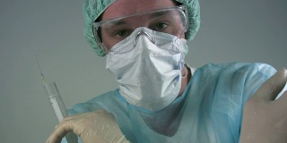 医学科学家“注射注射器”