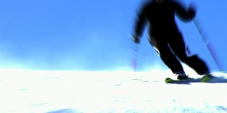 HD LOOP:动画滑雪