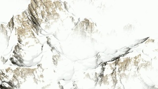 雪山渲染视频素材模板下载