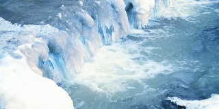 冬季冻流河-可循环，高、NTSC
