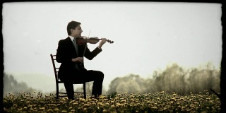 HD:在大自然中拉小提琴