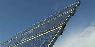 可再生能源-太阳能电池板