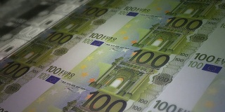 欧元纸币印刷纸币