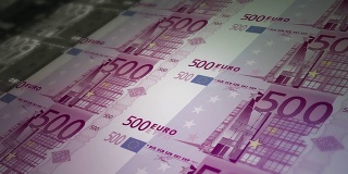 印刷纸币纸币欧元