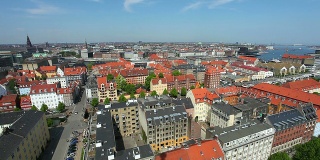 丹麦哥本哈根全景图