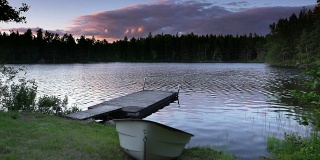 慢镜头:瑞典湖