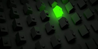 发光的房子-绿色(全高清)
