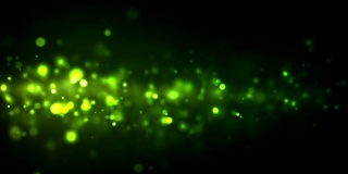夜粒子环-绿色(高清)