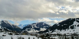 瑞士阿尔卑斯山时光流逝
