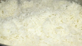 煮好的米饭视频素材模板下载
