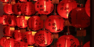 红色中国的灯笼