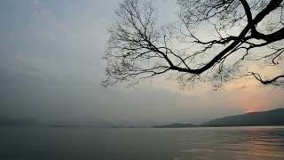 杭州西湖风光视频素材模板下载