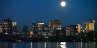 波士顿的满月