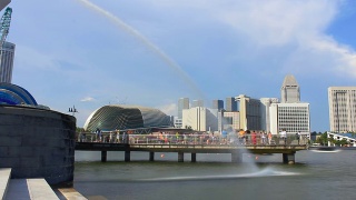 新加坡的人群视频素材模板下载