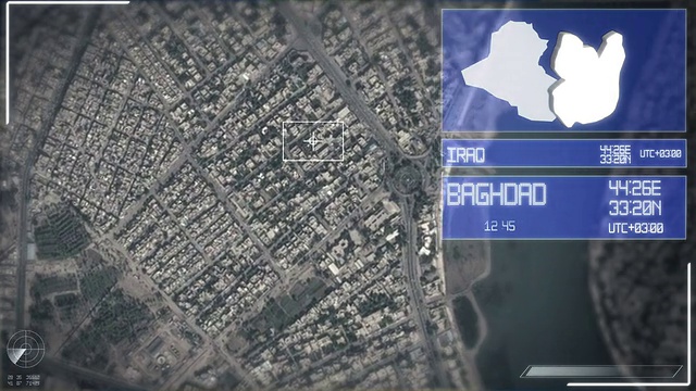 巴格达的未来卫星图像