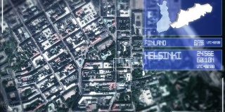 未来的赫尔辛基卫星图像
