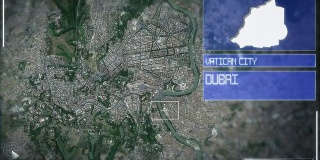 梵蒂冈城的未来卫星图像