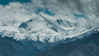 雪山山脉视频素材模板下载