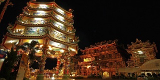 中国的暮光神殿。时间流逝