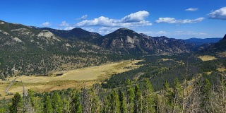 科罗拉多州的落基山脉