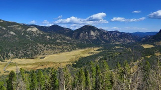 科罗拉多州的落基山脉视频素材模板下载