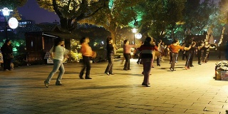 中国街舞模糊动作