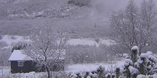 下雪的场景