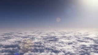 飞越云层之上视频素材模板下载