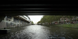阿姆斯特丹运河桥下
