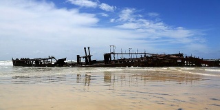 Maheno海难，弗雷泽岛，澳大利亚