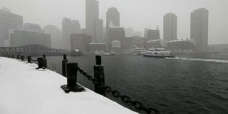 冬天在波士顿