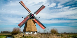 荷兰历史上著名的风车