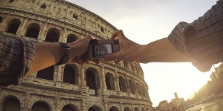 游客点评:在罗马竞技场拍照