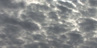灰色多云的天空