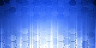 Honeycomb Wall Blue