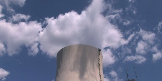 核电站，冷却塔