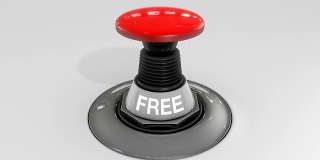 免费按钮-三个不同的按钮与声音效果