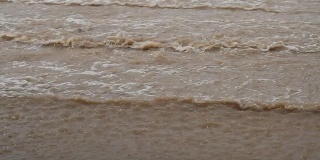 洪水在泰国。
