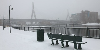 冬天在波士顿
