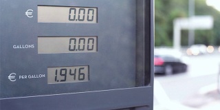 燃油泵计数器欧元加仑