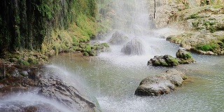 高清:Kursunlu瀑布，安塔利亚，土耳其