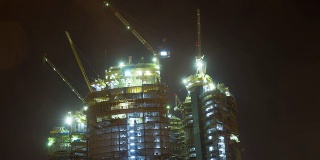 迪拜的T/L建筑工地