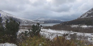 下雪的场景