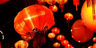 中国的灯笼，中国的新年