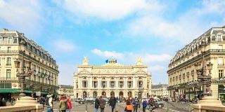 高清时间流逝:巴黎广场歌剧院