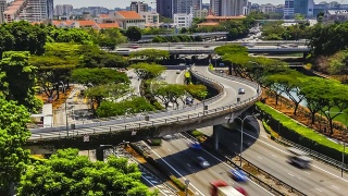 新加坡泛岛高速公路视频素材模板下载