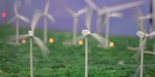 风力涡轮机的模拟