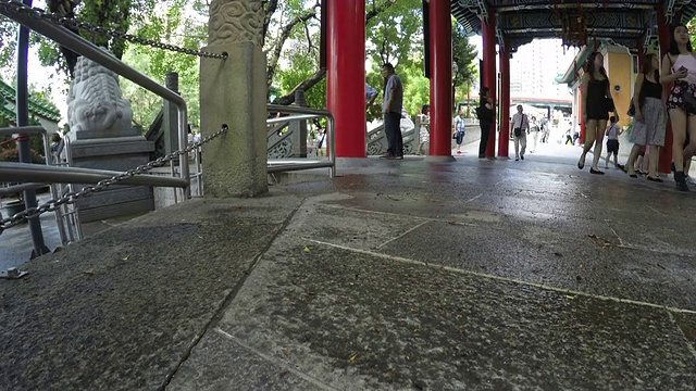 4k -time - apse:黄大仙祠，香港著名的庙宇
